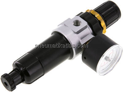 Mini-Filterregler G 1/8", 0,5 - 16 bar