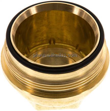 Siebtasse Messing für Gewinde R 1" & R 11/4" (Druckregelbereich 1,5 - 6 bar)