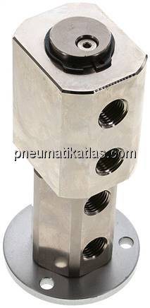 Drehdurchführung 2-fach, G 1/4", Standard