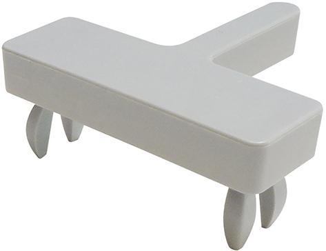 Abdeckkappe für T-Profile Kunststoff