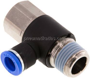 Winkel-Steckanschluss, I/A R 1/2"-10mm, IQS-Standard