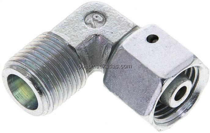 Einstellb. Winkel-Schneidringverschr. 8 S (M16x1,5), ohne Mutter & Schneidring, 