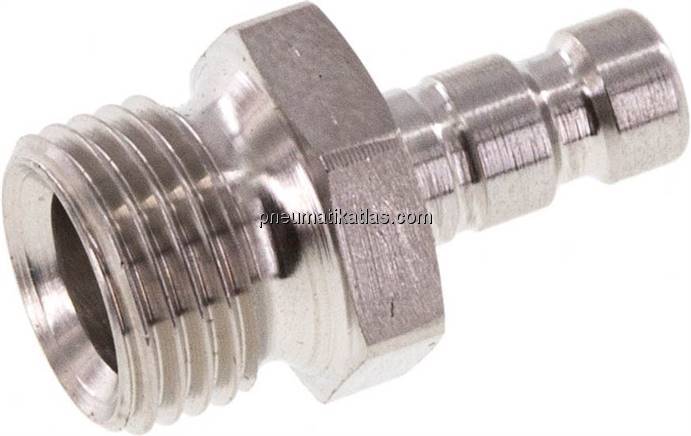 Kupplungsstecker (NW2,7) G 1/8"(AG), 1.4404