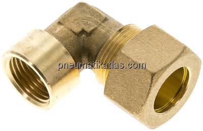 Winkel-Aufschraub-Klemmringverschr. G 1/2"-18 (M24x1,5)mm, Messing