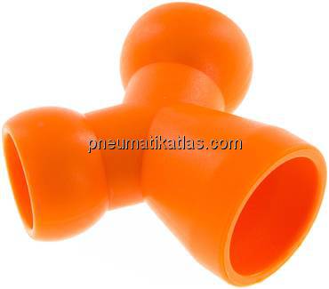 Gelenkschlauch, 1/2", Y-Verteiler