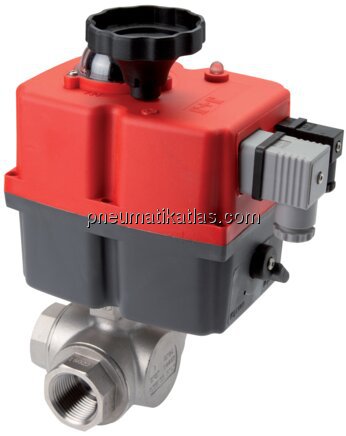 Exemplarische Darstellung: Messing-3-Wege-Kugelhah