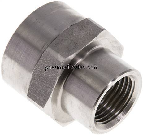 Hochdruck-Muffe NPT 3/4"-NPT 1/2", V4A