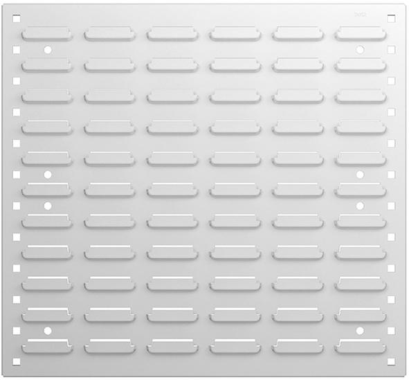Schlitzplatte B495xH457 mm lichtgrau RAL 7035 bott