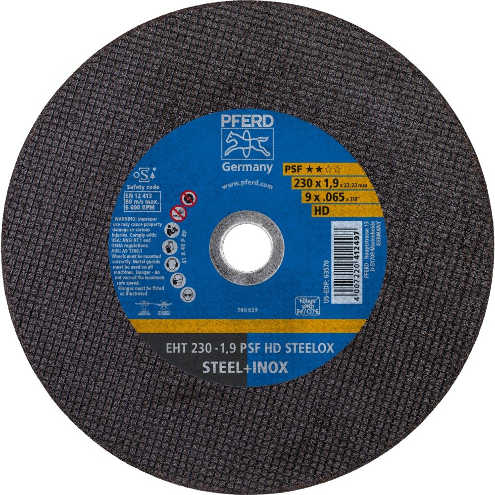 Trennscheiben EHT 230-1,9 PSF HD STEELOX