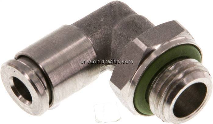 Winkel-Steckanschluss, pos. G 1/8"-4mm, IQS-Edelstahl