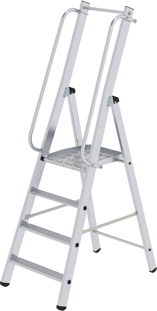 Alu-Bauleiter ML 4 Stufen Gesamthöhe 1,95 m Arbeitshöhe bis 2,90 m