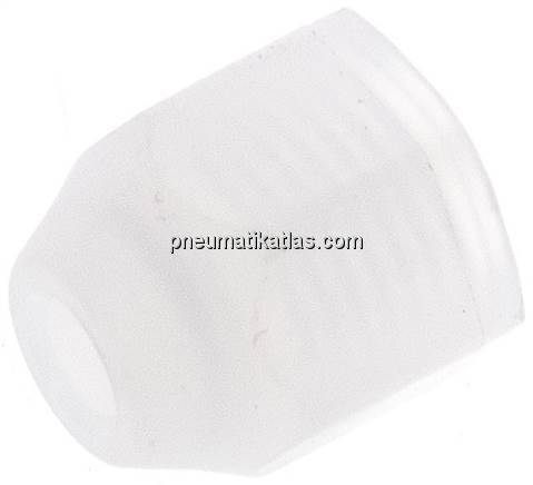 Überwurfmutter 4x2mm(M 9x1), Polypropylen