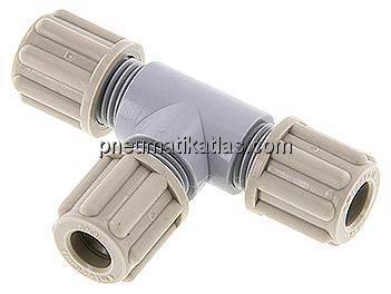 T-Schlauchverbindung 6x4mm, PA