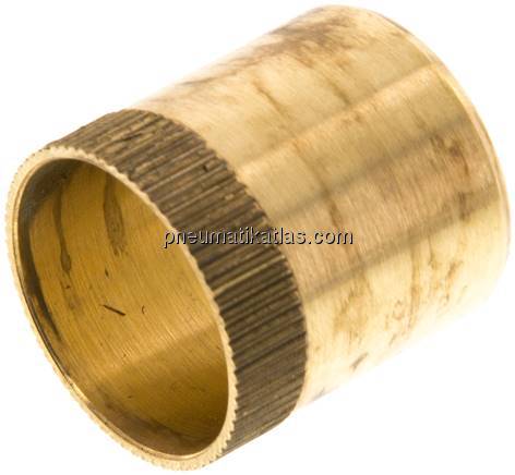 Verstärkungshülse für Rohr 25x22,0 mm, Messing
