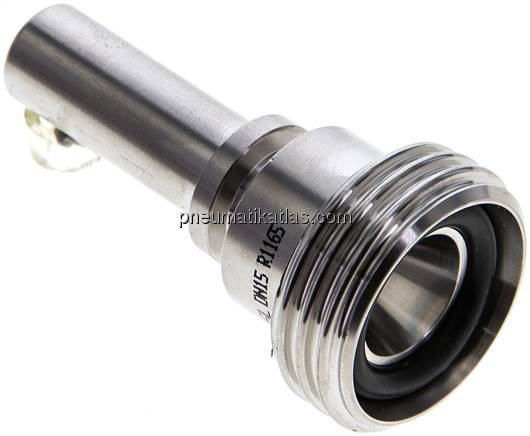 Schlauchgewindestutzen (Milchgew.) Rd 34 x 1/8"-13 (1/2")mm