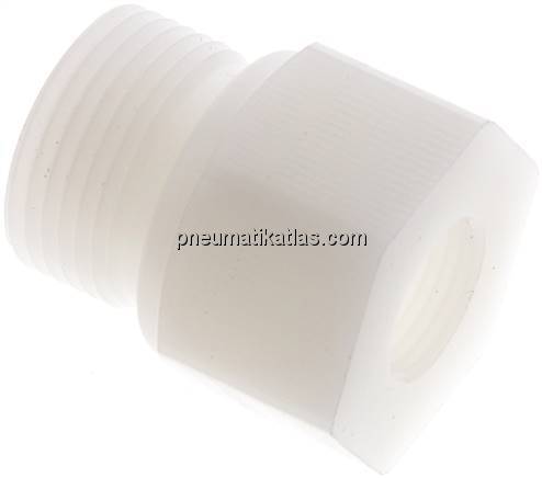 Reduziernippel G 3/4"(AG)-G 3/8"(IG), PVDF