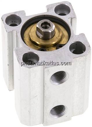 Kurzhubzylinder, einfachwirkend, Kolben 25mm, Hub 10mm