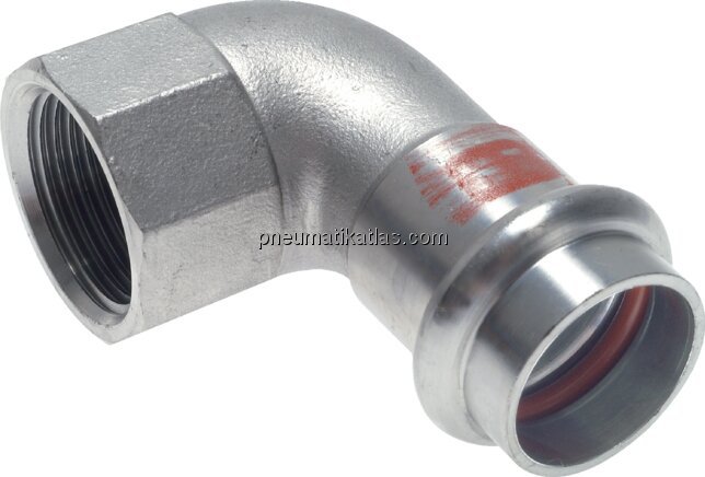 Exemplarische Darstellung: Winkel 90° mit Innenpre