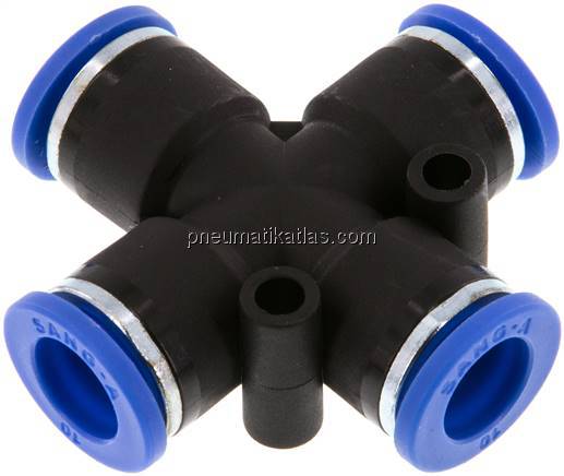 Kreuz-Steckanschluss 10mm, IQS-Standard