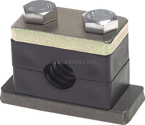 Exemplarische Darstellung: Kunststoffschelle mit A