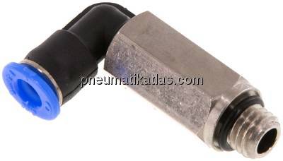 Winkel-Steckanschluss, lang M 7-4mm, IQS-Mini