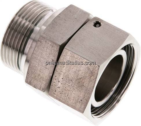 Einstellb. Schneidringverschr. G 1-1/4"-35 L, 1.4571