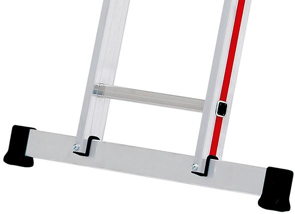 Mehrzweckleiter 3-teilig 3x14 Sprossen AH 9,84m HYMER