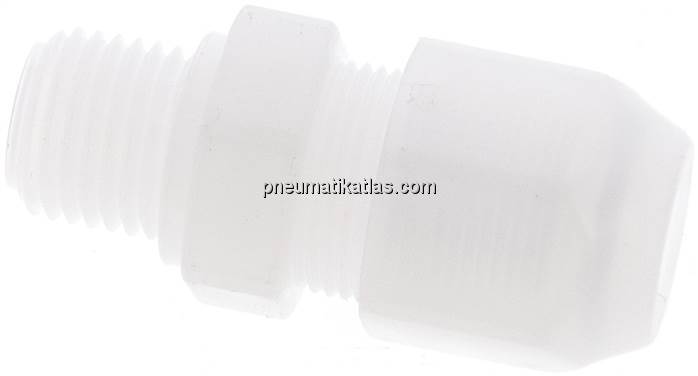 Gerade Verschraubung G 1/4"-10x8mm, Polypropylen