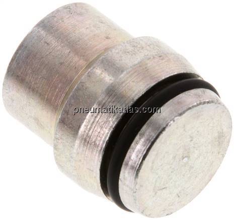 Verschlussstopfen ohne Mutter /20 S, Stahl verzinkt