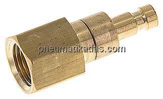 Kupplungsstecker (NW2,7) G 1/8"(IG), Messing