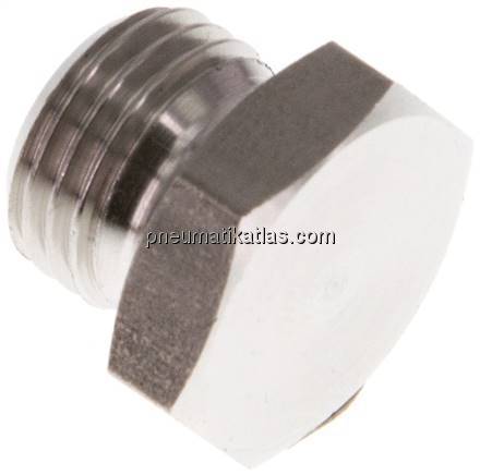 Verschlussstopfen Außenskt. G 1/4", V4A