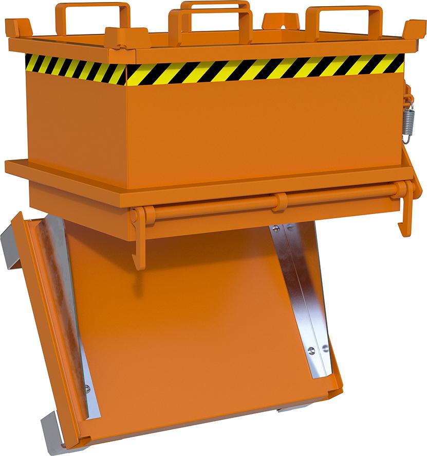 Mini-Klappbodenbehälter MSB 150, lackiert, Gelborange