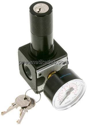 MULTIFIX Druckregler, abschließbar,G 3/8" 0,2 - 6bar