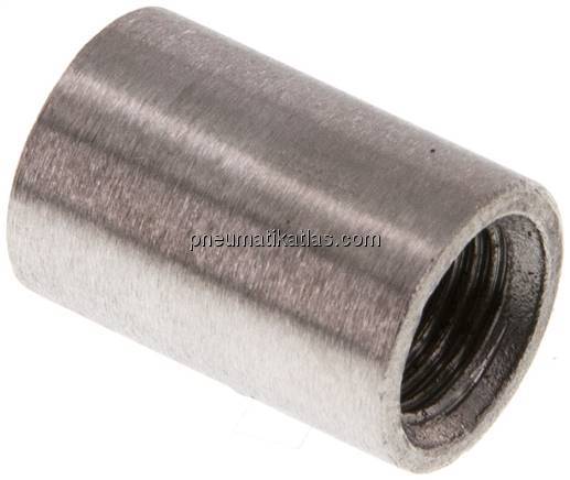 Rundmuffe Rp 1/8"-Rp 1/8", 1.4408