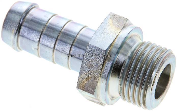 Schlauchnippel G 1/2" AG (Dichtkante), 14 - 15mm