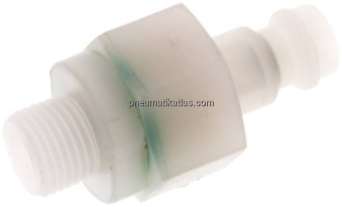Kupplungsstecker (NW5) G 1/8", PVDF