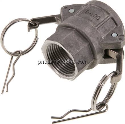 Kamlock-Kupplung (D) Rp 1"(IG), Aluminium