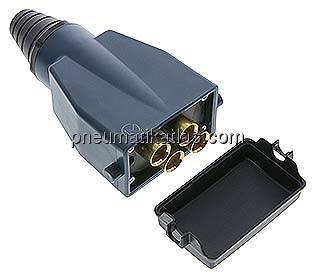 Mehrfachkupplung 4x 8mm Schl.,Stecker