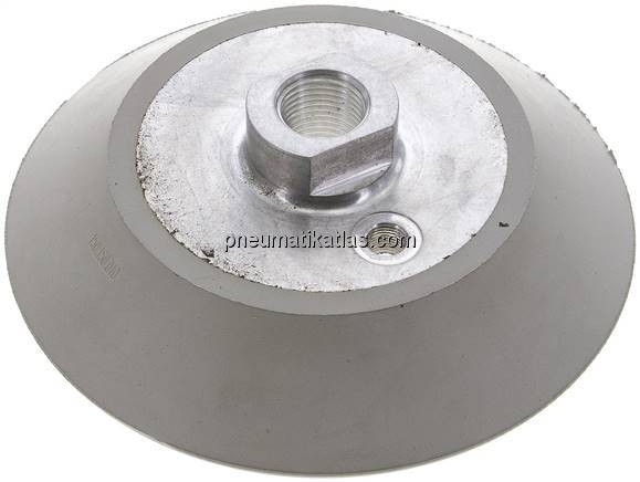 Flachsauger, Ø 146x9mm, G 1/2", CR (60A), grau