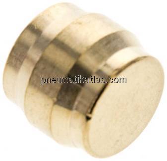 Verschlussstopfen f. Klemmringverschraub. 14mm, Messing