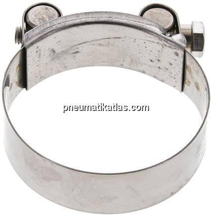 24mm Eco-Gelenkbolzenschelle, 68 - 73mm, 1.4301 (W4)