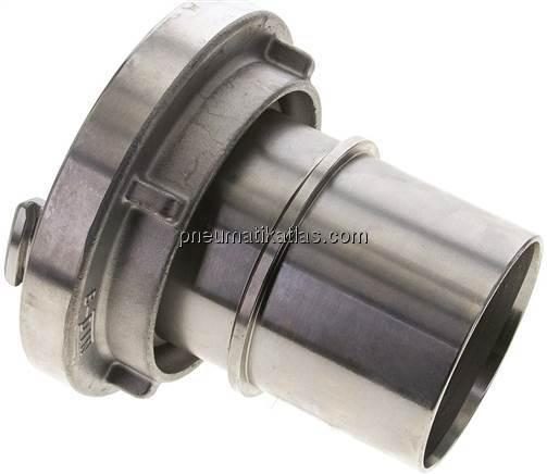 Storz-Kupplung 75-B, 75 (3")mm Schlauch, 1.4581