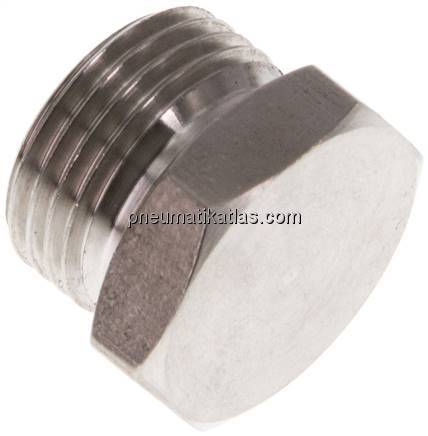 Verschlussstopfen Außenskt. G 3/8", V4A