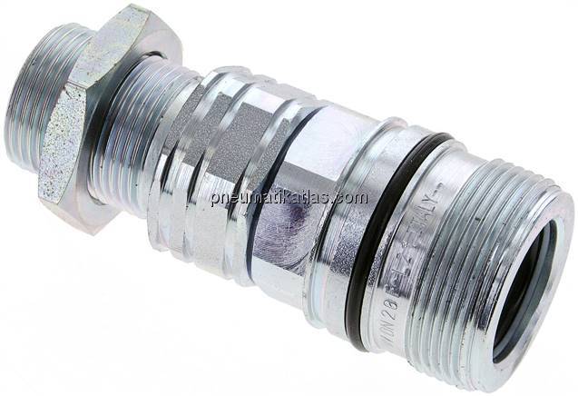 Schott-Schraubkupplung, Muffe Baugr.4, 20 S (M30x2)