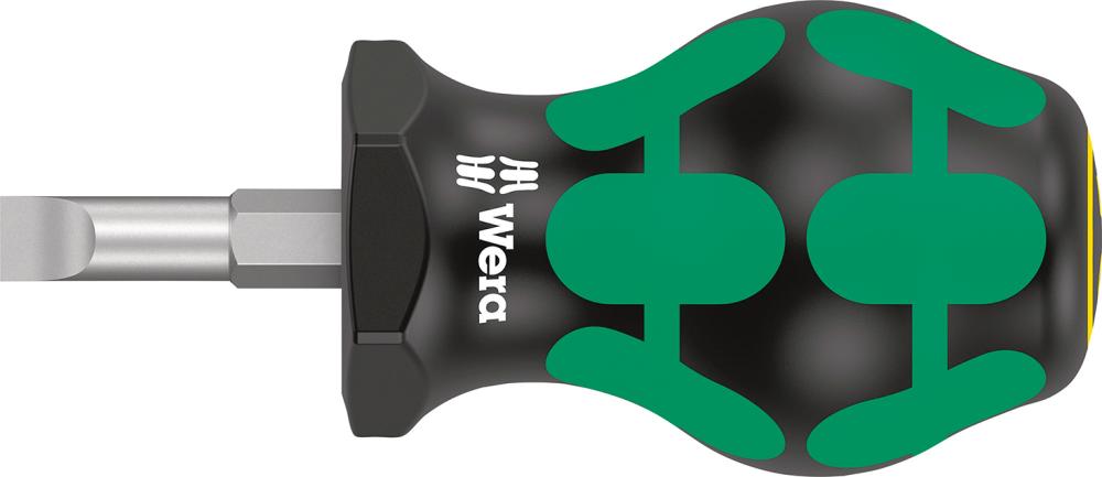 Schraubendreher Stubby Schlitz 6,5x1,2x 25mm Wera