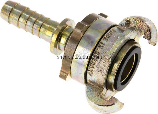 Sicherheits-Kompressorkuppl. 13 (1/2") mm Schlauch, S-Bund