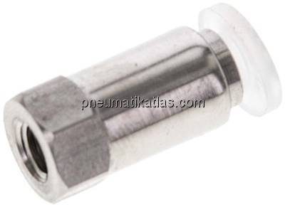 Steckanschluss m. Innengew. M 5-4mm, IQS-PP