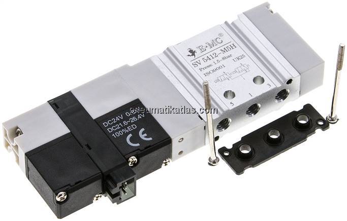 Magnetventil für S1V, 2x 3/2-Wege (NO/NO)