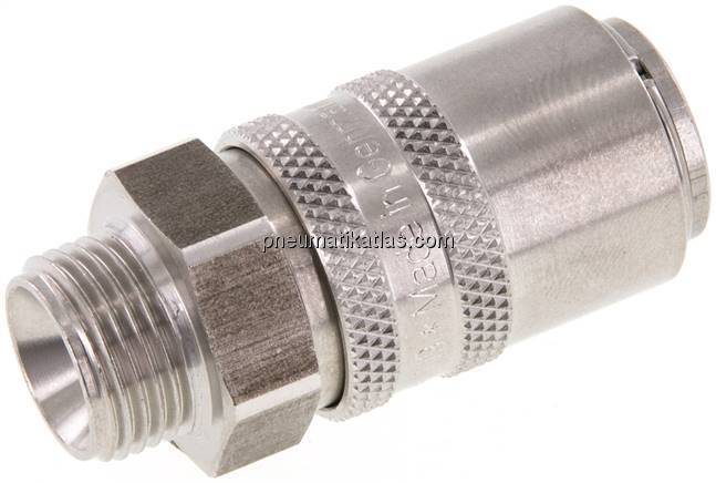 Temperierkupplungsdose 13mm Zapfen,G 3/8"(AG)