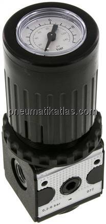 MULTIFIX Manometerregler, G 1/4", 0,2 - 6bar, Multifix 1